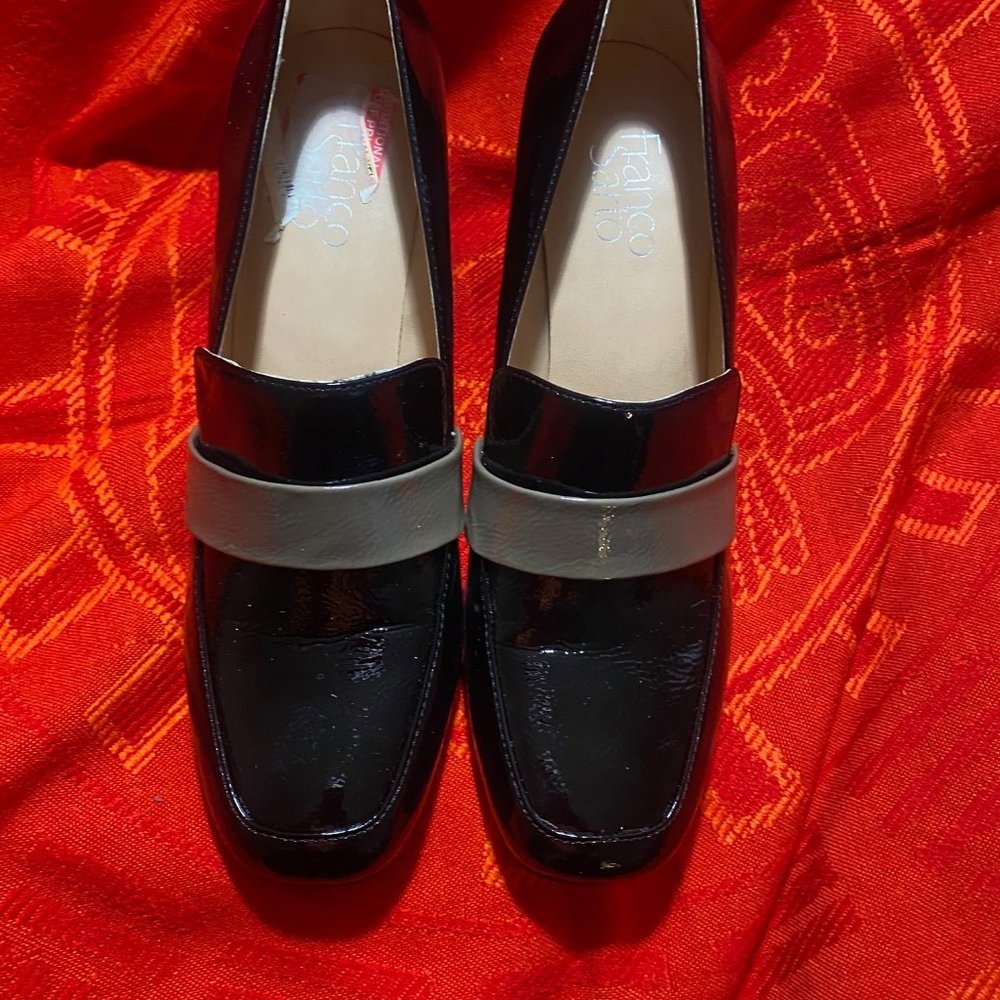 Franco Sarto Black Loafer size 9.5 lightly used